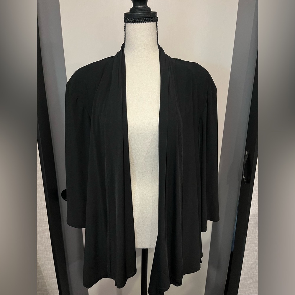 R&M Richard’s Black Women's Cardigan